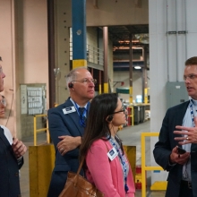 statewide policy tour people in a facility 