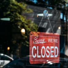 Closed business